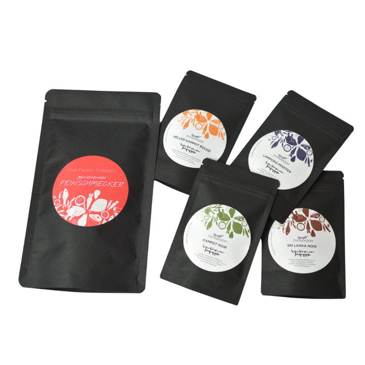 3 different selected sample sets